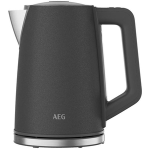 AEG Wasserkocher Deli 5, Anthrazit, Metall, 1,7 L, 23x24x15.6 cm, automatische Abschaltung, Temperaturstufen individuell einstellbar, Küchengeräte,