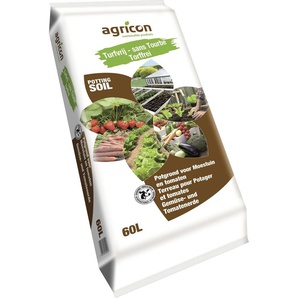 Agricon Agrcon Torffreie Gemüse- und Tomatenerde 60 L GLO688100839