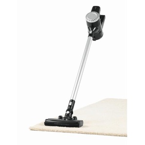 Akku-Bodenstaubsauger Clean Edition, Schwarz, Silber, Kunststoff, 12x113x33 cm, 2-in-1-Funktion, leistungsstarker Akku, Haushaltsreinigung,