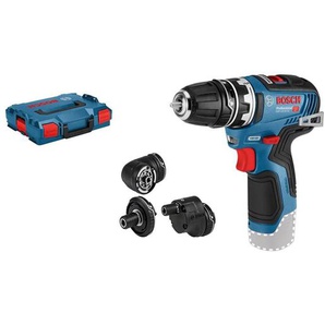 Akku-Bohrschrauber gsr 12V-35 fc ohne Akku/Lader mit 4 Aufsätzen in L-Boxx - Bosch