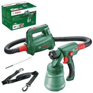 Bosch - Akku Farbsprühsystem EasySpray 18V-100 (ohne Akku, 18 Volt System, für Lacke und Lasuren, Förderleistung 0-100 ml/min)