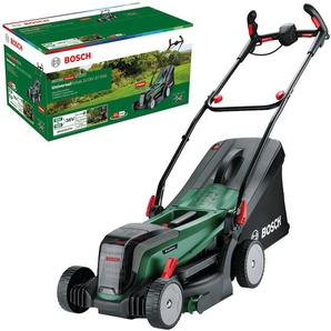 Akku-Rasenmäher BOSCH HOME & GARDEN UniversalRotak 2x18V-37-550 Rasenmäher grün Akku-Rasenmäher ohne Akku und Ladegerät