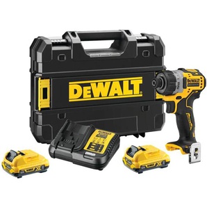 Akku Schrauber 12V DCF601D2 1/4 2x 2,0 Ah Akku + Lader im t-stak - Dewalt