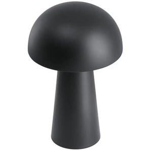 Akku-Tischleuchte 1-flammig schwarz - schwarz - Materialmix - 21,5 cm - 13.6 | Möbel Kraft