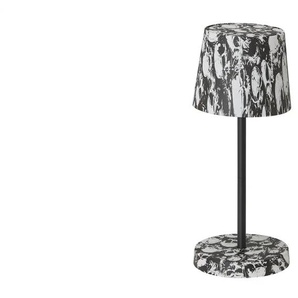 Akku-Tischleuchte - mehrfarbig - Materialmix - 26 cm - 10.5 | Möbel Kraft