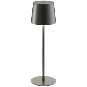 Akku-Tischleuchte - schwarz - Materialmix - 33 cm - 11.0 | Möbel Kraft
