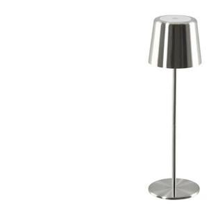 Akku-Tischleuchte   ¦ silber ¦ Maße (cm): H: 37  Ø: 11
