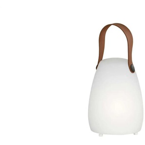 Akku-Tischleuchte - weiß - Materialmix - 12 cm - 16 cm - cm 12,0 | Möbel Kraft
