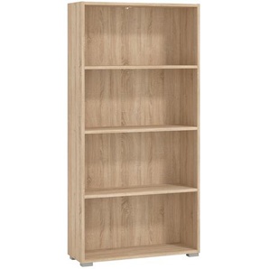 Aktenregal INOSIGN Tomar 4 Regale Gr. B/H/T: 70 cm x 142 cm x 24,5 cm, braun (sonoma eiche) Aktenregale Bücherregal