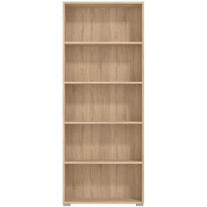 Aktenregal INOSIGN Tomar 5 Regale Gr. B/H/T: 70 cm x 176,5 cm x 24,5 cm, braun (sonoma eiche) Aktenregale Bücherregal mit viel Stauraum, Maße (BTH): 7024,5176,5 cm