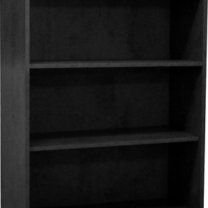 Aktenregal MÄUSBACHER Big System Office Regale Gr. B/H/T: 81 cm x 109 cm x 36 cm, 3 St., schwarz (schwarzstahl) Aktenregale Breite 81 cm