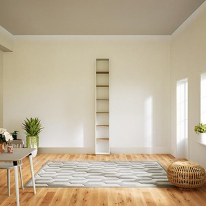 Aktenregal Weiß - Flexibles Büroregal: Hochwertige Qualität, einzigartiges Design - 41 x 277 x 34 cm, konfigurierbar