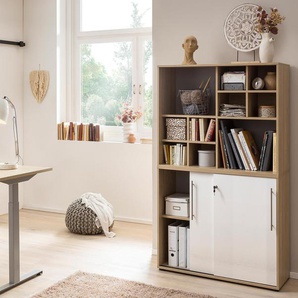 Aktenschrank »Antero« - silber - Holz -
