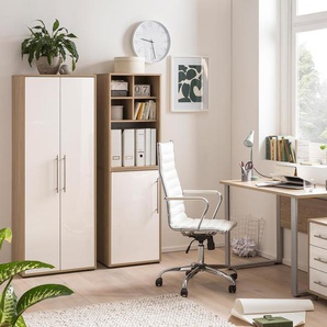 Aktenschrank »Antero« - silber - Holz -