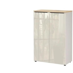 Aktenschrank  Arlau ¦ beige ¦ Maße (cm): B: 81 H: 120 T: 40.0
