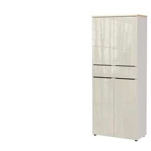 Aktenschrank  Arlau ¦ beige ¦ Maße (cm): B: 81 H: 197 T: 40.0