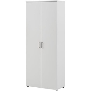 Aktenschrank IV 80 x 200 x 41cm Grau/Hellgrau