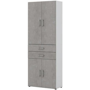 Aktenschrank  home.office ¦ weiß ¦ Maße (cm): B: 80 H: 212,5 T: 33.5