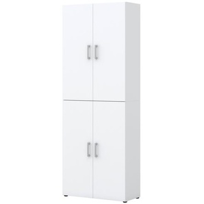 Aktenschrank  home.office ¦ weiß ¦ Maße (cm): B: 80 H: 212,5 T: 33.5