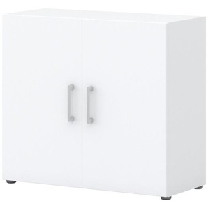 Aktenschrank  home.office ¦ weiß ¦ Maße (cm): B: 80 H: 72 T: 33.5