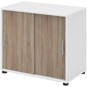Aktenschrank  home.office ¦ holzfarben ¦ Maße (cm): B: 80,4 H: 74 T: 42.5