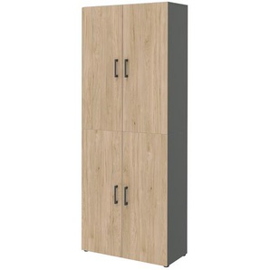 Aktenschrank  home.office ¦ holzfarben ¦ Maße (cm): B: 80 H: 212,5 T: 33.5