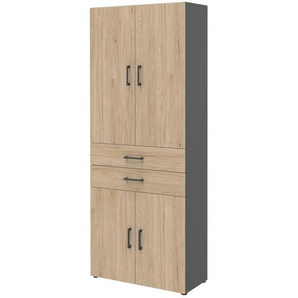 Aktenschrank  home.office ¦ holzfarben ¦ Maße (cm): B: 80 H: 212,5 T: 33.5