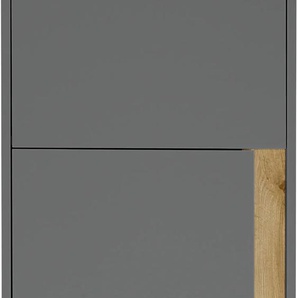 Aktenschrank INOSIGN CiTY/GiRON Schränke Gr. B/H/T: 50 cm x 200 cm x 40 cm, 3 St., grau (anthrazit) Aktenschränke