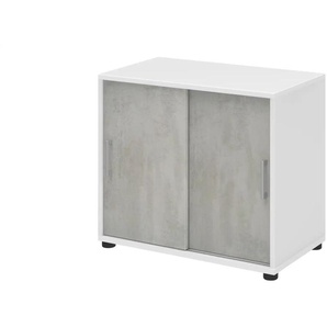 Aktenschrank Kasai | grau | 80,4 cm | 74 cm | cm 42,5 |