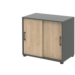 Aktenschrank Kasai | holzfarben | 80,4 cm | 74 cm | cm 42,5 |