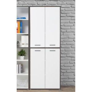 Aktenschrank VII 85 x 227 x 42cm Weiß