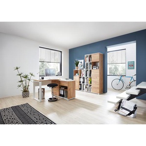 Aktenschrank l 85 x 120 x 40cm Braun