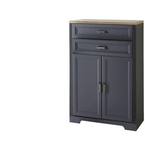 Aktenschrank - schwarz - Materialmix - 86 cm - 127 cm - cm 38,0 | Möbel Kraft