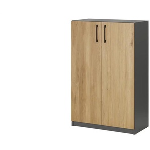 Aktenschrank  SOLIDLine ¦ grau ¦ Maße (cm): B: 80 H: 121,4 T: 40.0