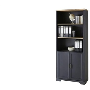Aktenschrank Valparaiso | schwarz | 86 cm | 204 cm | cm 38,0 |