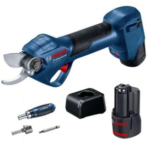 Bosch - Gartengeräte - Akku-Gartenschere 12V, 2 x 3,0 Ah Akkus, Ladegerät 06019K1021