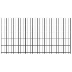 Alberts Doppelstab-Gittermatte 2 m 100 hoch cm Typ 6/5/6 anthrazit GLO692452593