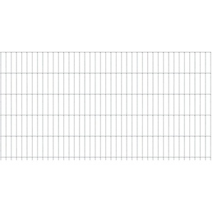 Alberts Doppelstab-Gittermatte 2 m 180 cm hoch Typ 6/5/6 feuerverzinkt GLO692452645