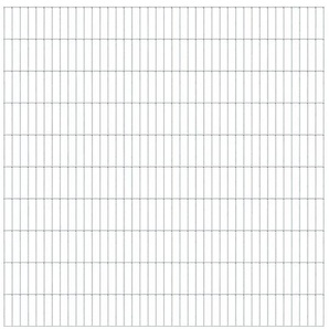 Alberts Doppelstab-Gittermatte 2 m 200 cm hoch Typ 6/5/6 feuerverzinkt GLO692452642