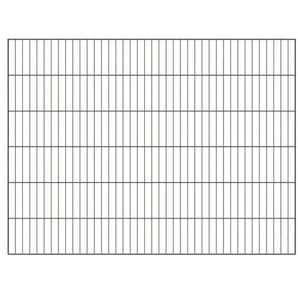 Alberts Einstab-Gittermatte Garden 2 m 150 cm hoch Typ 8/6/4 anthrazit GLO692452665