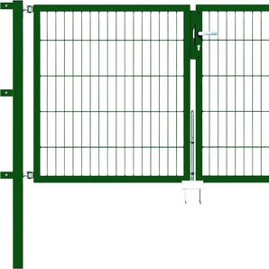 Alberts Stabgitter Doppeltor Flexo 200 x 100 cm 6/5/6 grün zE GLO692453412