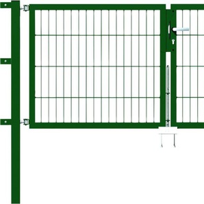 Alberts Stabgitter Doppeltor Flexo 200 x 80 cm 6/5/6 grün zE GLO692453395