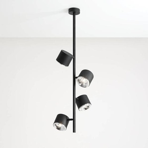 ALDEX Deckenstrahler 1047PL_L2, 4-flammig, schwarz
