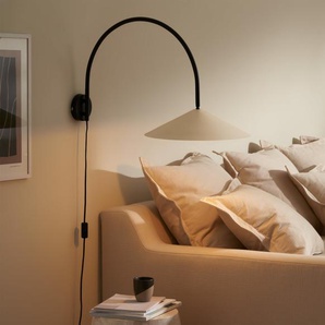 Retro Design LED Tisch Leuchte Gäste Zimmer Energiespar Stoff Strahler Lampe 