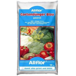 Allflor Gartendünger Blau 10kg für ca. 330 m², NPK Dünger 8-8-8 GLO688301480