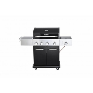 ALLGRILL ELEGANCE schwarz - 3 Brenner + Steakzone + Seitenkocher 100350