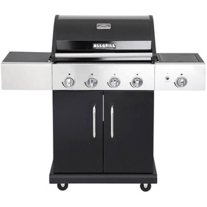 ALLGRILL IMPULS schwarz - 4 Brenner + Steakzone 100450