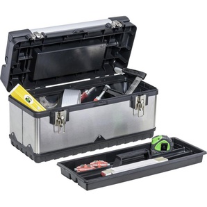 Allit Profi-Werkzeugkoffer Edelstahl McPlus Pro M 20 ohne Inhalt GLO760451112