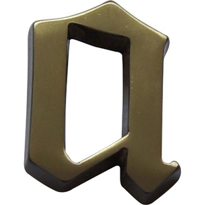 Alpertec Hausnummer Buchstabe A Bronze GLO763149169
