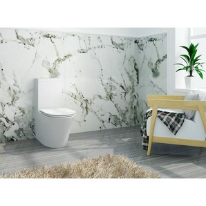 Alphabad - Stand-WC inkl. Spülkasten und Soft-Close Sitz BTWS-6012